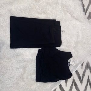 Sparkly pant and top duo